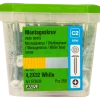 MONTAGESKRUV MED VASS SPETS PH2 VITLACKERAD 4,2X32 250ST