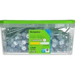 MONTAGESKRUV MED VASS SPETS PH2 FZB 4,8X85 200ST