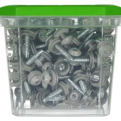 MONTAGESKRUV M RFR BRICKA SILVER RAL9006 TX20 4,2X25 100