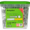MONTAGESKRUV M RFR BRICKA VIT RAL9010 TX20 4,2X25 100ST