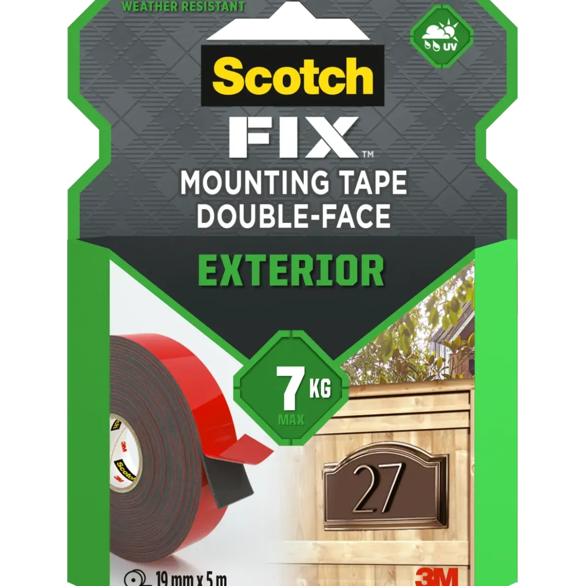 MONTERINGSTEJP EXTERIOR 411 1950-P 19MM 5M