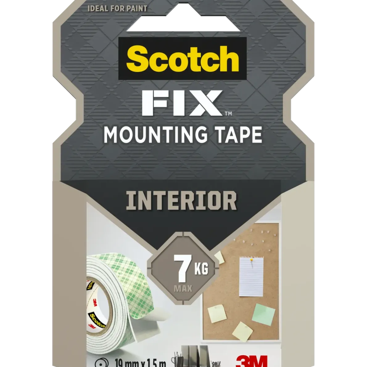 MONTERINGSTEJP 4496G-1915-F INTERIOR 19MM 1,5M