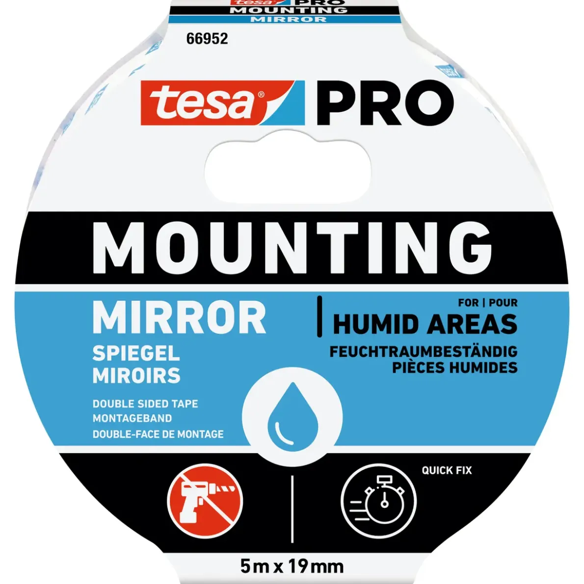 MONTERINGSTEJP 66952 PRO MOUNTINGSPEGEL 5MX19MM