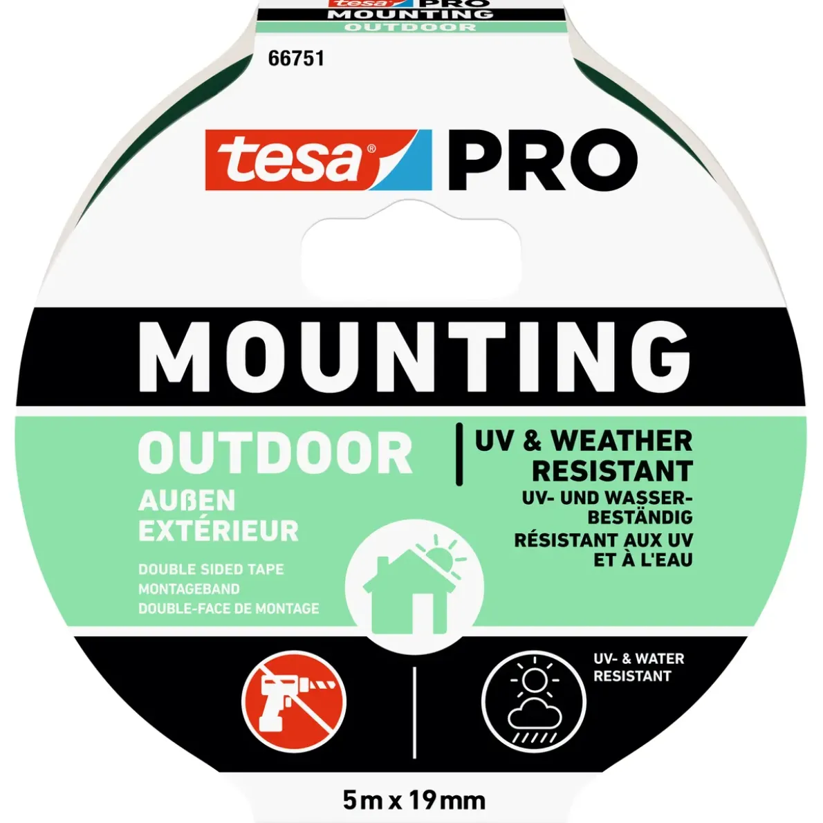 MONTERINGSTEJP 66751 PRO MOUNTINGOUTDOOR 5MX19MM