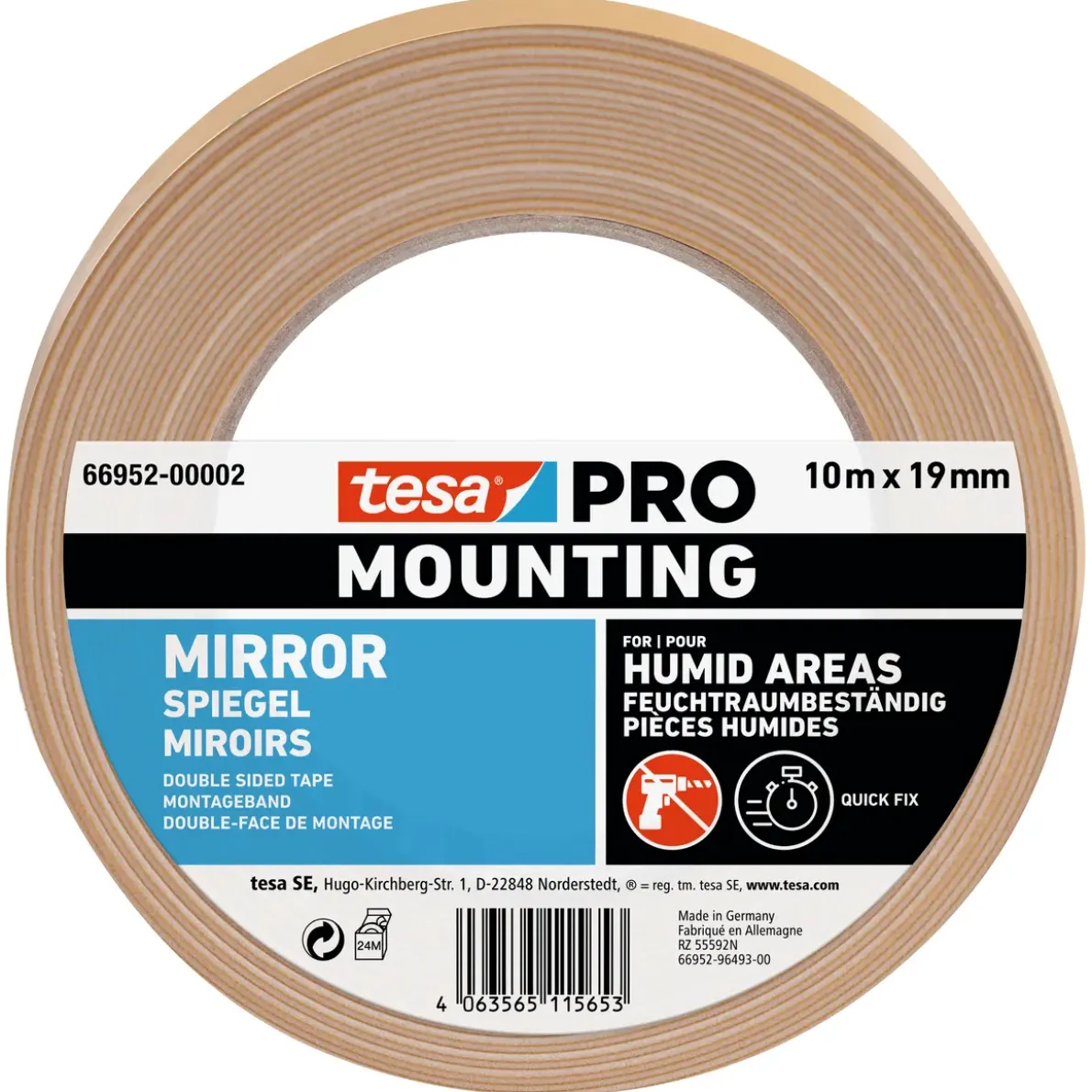 MONTERINGSTEJP 66952 PRO MOUNTINGSPEGEL 10MX19MM