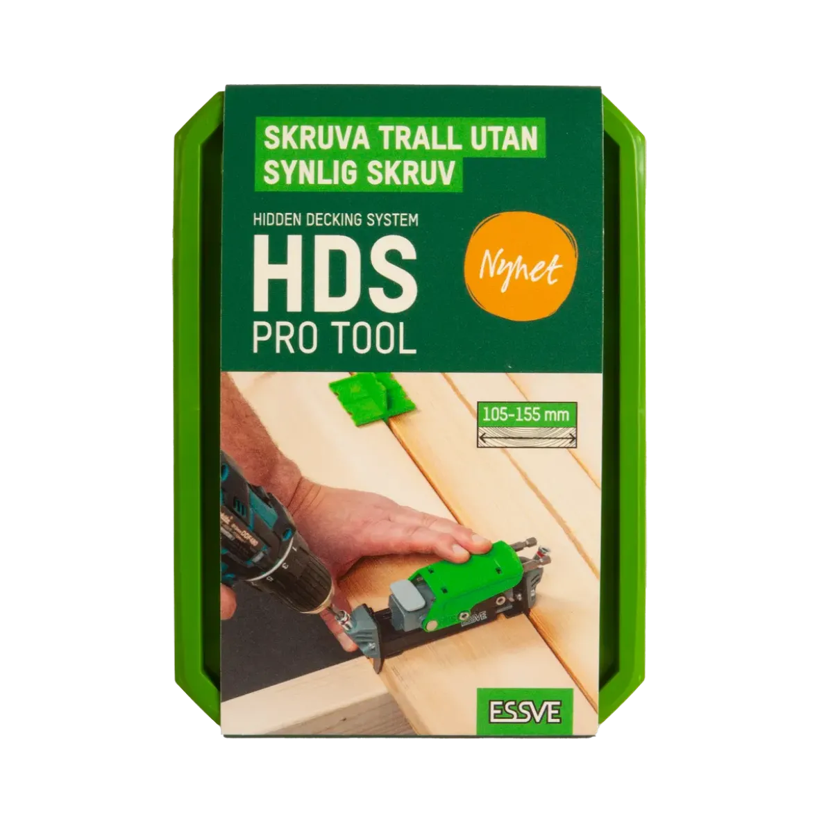 MONTERINGSVERKTYG HDS PRO TOOL 105/155 INKL TRALLDISTANSVERK