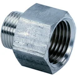 NIPPEL METALL R15XR10 INVÄNDIG/UTVÄNDIG GÄNG SB