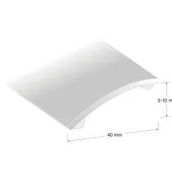 NIVÅLIST ROSTFRI 0-10MM 200CM