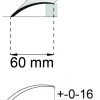 NIVÅLIST SA79 EK 200CM 60MM