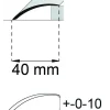 NIVÅLIST SA78 MÄSS 200CM 40MM