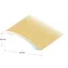 NIVÅLIST SLÄT GULD 0-10MM 200CM