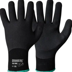 NÅLSTICKSHANDSKE 7000POLY/BOMULL STÅL LATEX STL 9