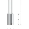 NOTFRÄS 25MM M 2 SKÄR 19/51MM8MM SKAFT HÅRDMETALL