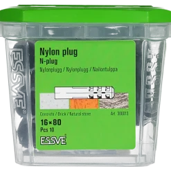 NYLONPLUGG 16X80 10ST
