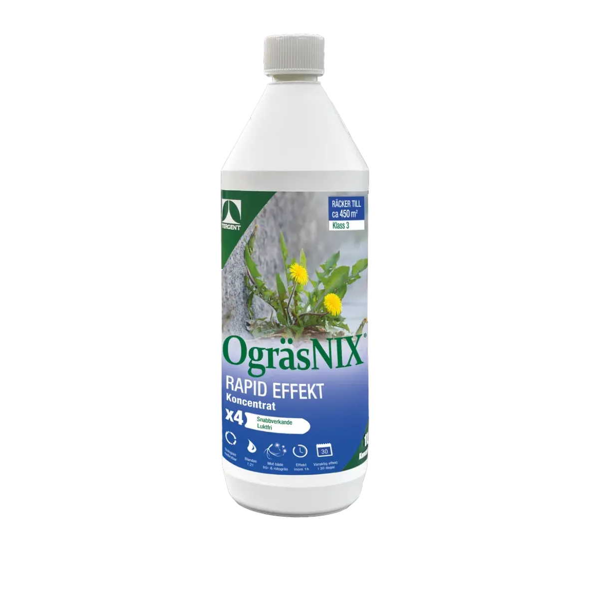 OGRÄSBEKÄMPNING OGRÄSNIX RAPID EFFEKT KONCENTRAT 1L