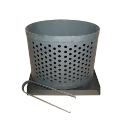 PELLETSKORG VASTBO SVART 6L