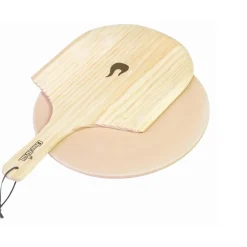 PIZZASTEN RUND INKL SPADE