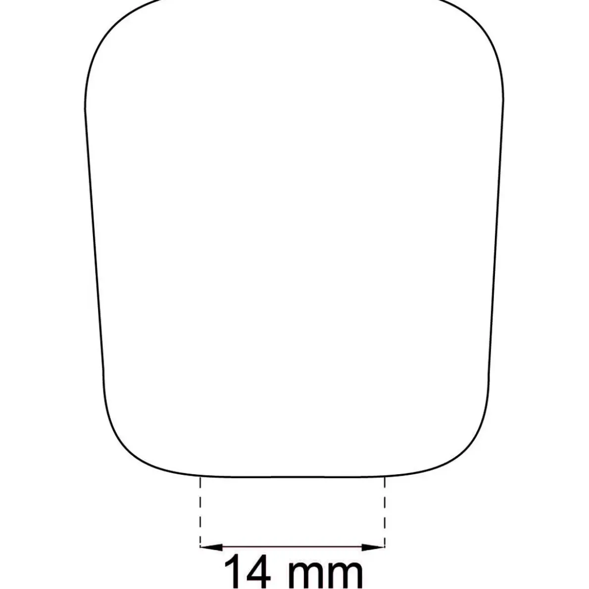 PLASTBUFFERT DÖRRSTOPP 7470 5ST