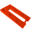 PLASTKIL STADIG 8 ORANGE 80X40X8MM