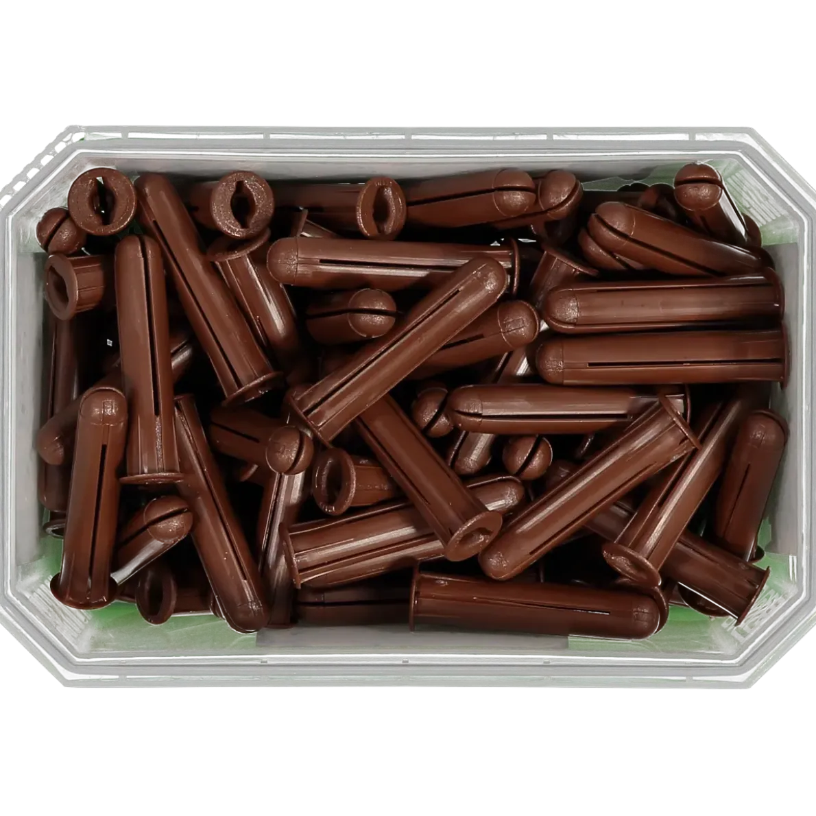 PLASTPLUGG BRUN 8X40 100ST