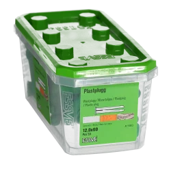 PLASTPLUGG GRÖN 12X60 50ST