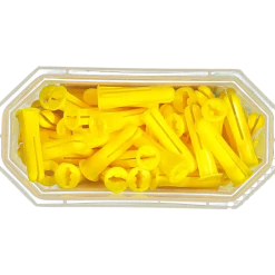 PLASTPLUGG GUL 5,5X25 100ST