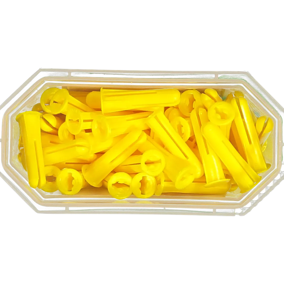 PLASTPLUGG GUL 5,5X25 100ST