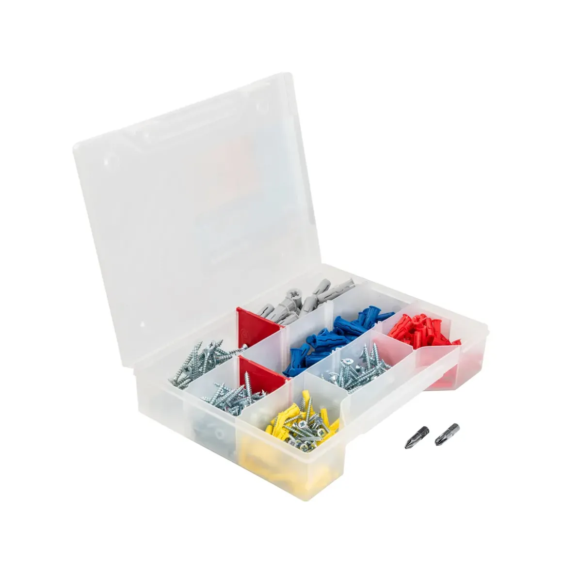 PLASTPLUGG SORTIMENTLÅDAUNO +SKRUV 360ST