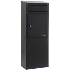 POSTLÅDA MARK M1500 SVART