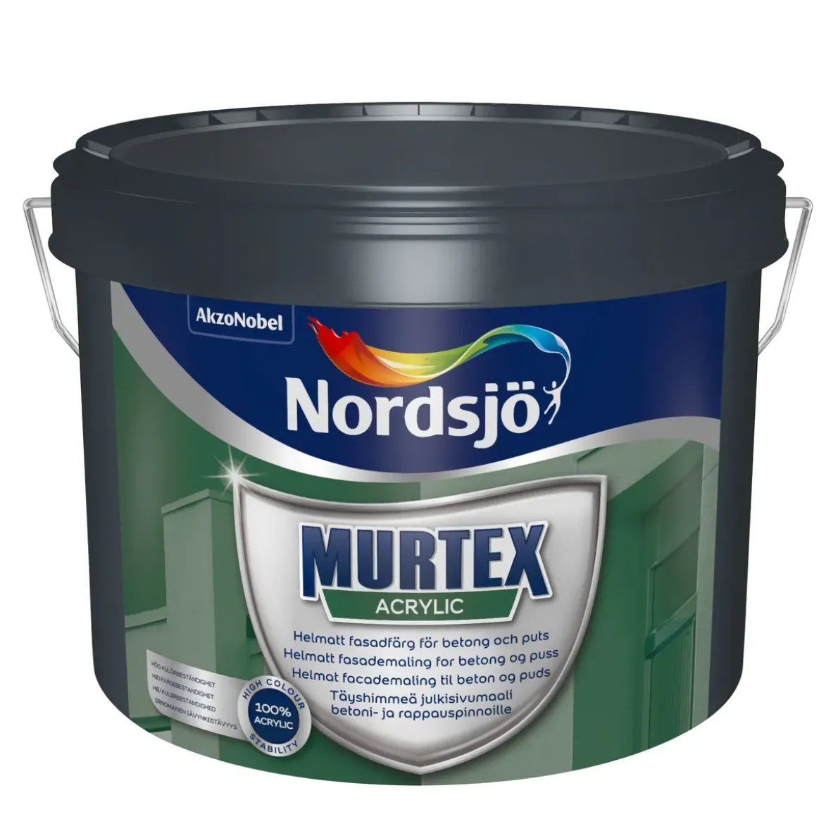 PUTSFASADFÄRG MURTEX ACRYLIC BWUTOMHUS 1L