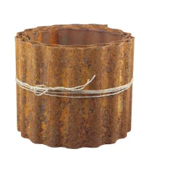 RABATT&GRÄSKANTLIST VECKAD OBEHANDLAD PLÅT 5M H16CM VASBO