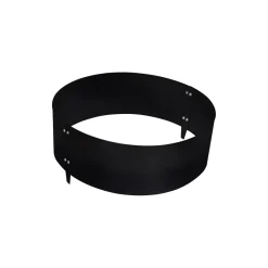 RABATT & TRÄDRING GALVAD SVART PLÅT D90CM H20CM VASTBO