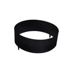 RABATT & TRÄDRING GALVAD SVART PLÅT D60CM H20CM VASTBO