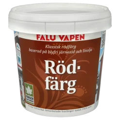 RÖDFÄRGRÖD PENSELKVALITÉT 1L