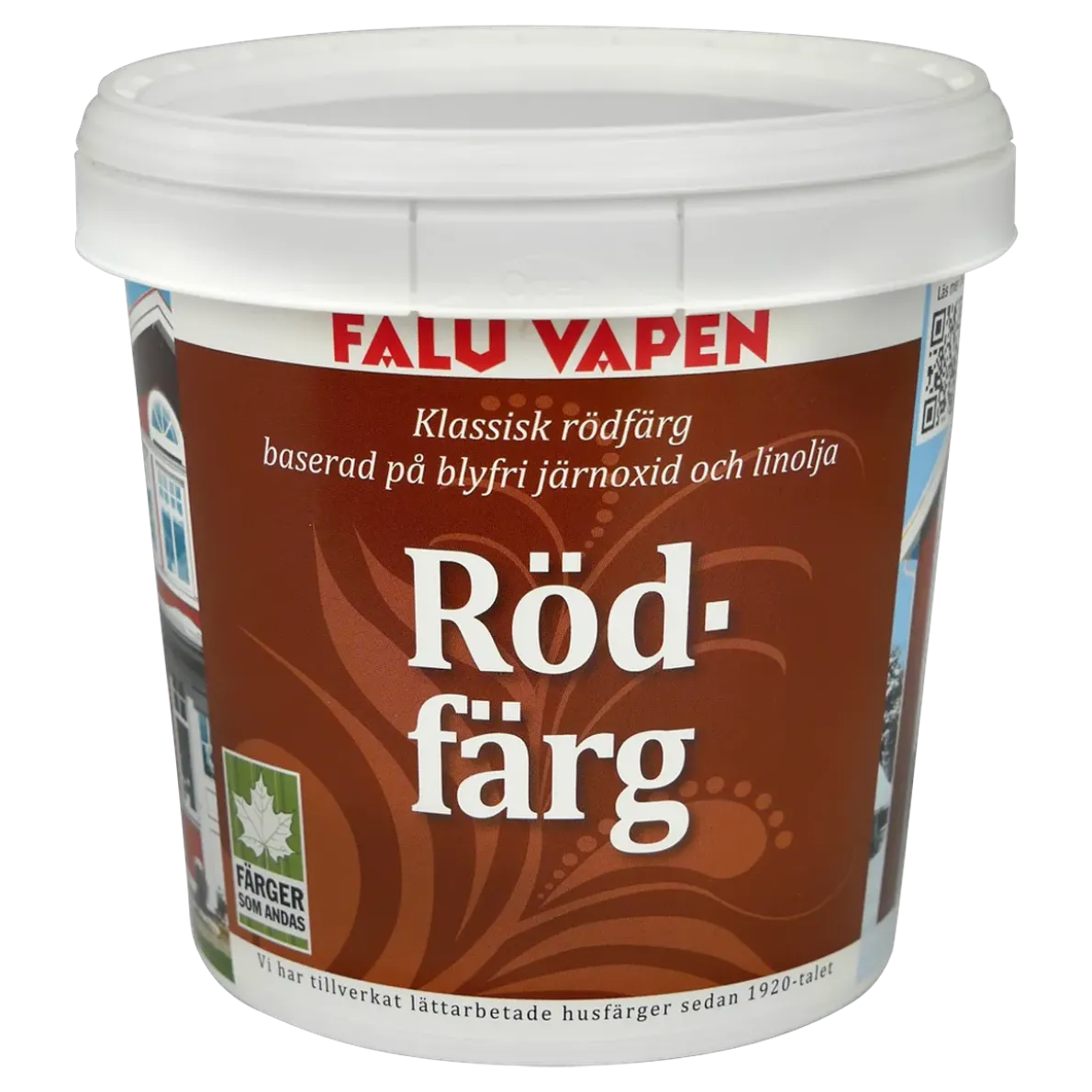 RÖDFÄRGRÖD PENSELKVALITÉT 1L