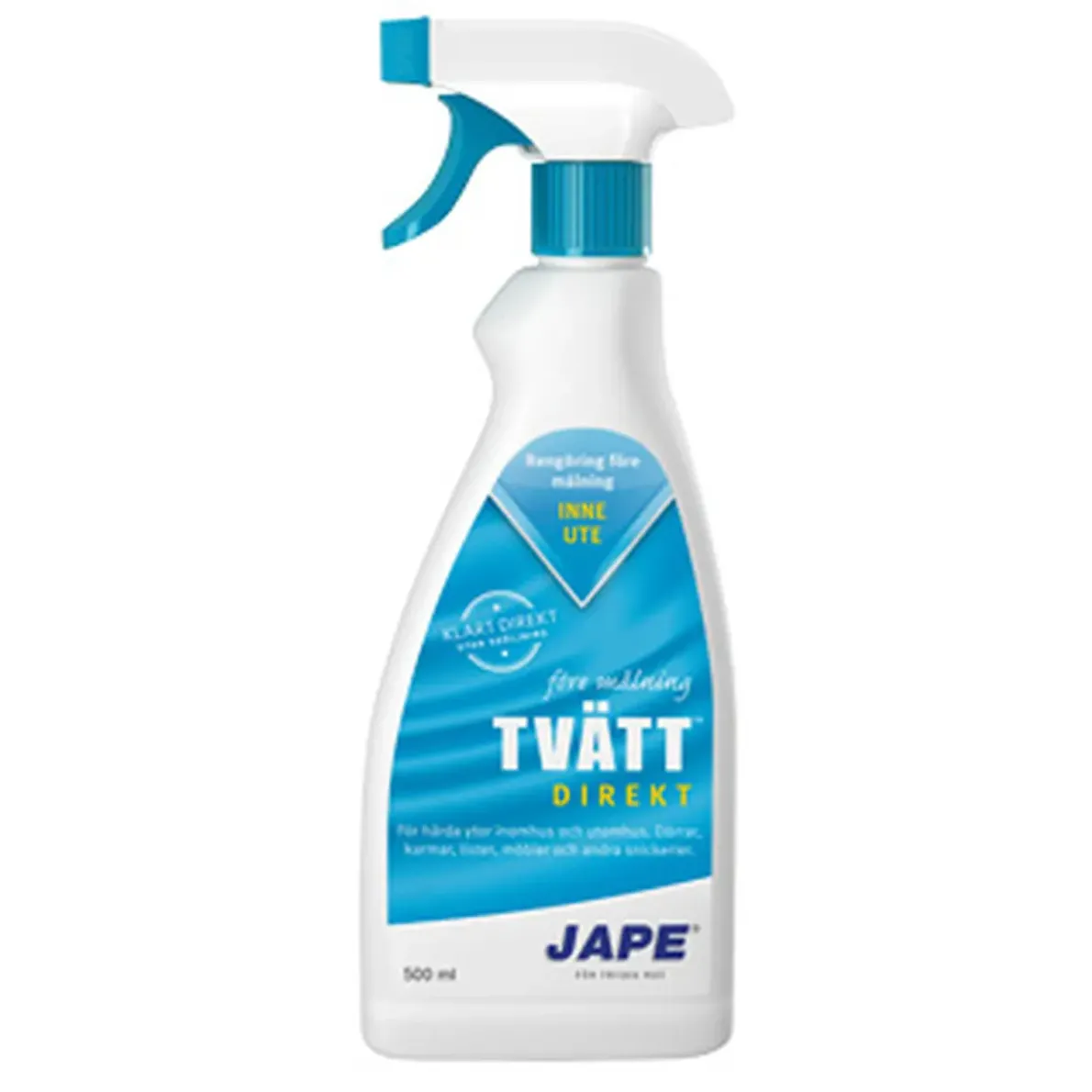 RENGÖRINGSMEDEL TVÄTT DIREKT SPRAYFLASKA 0,5L