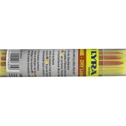 RESERVSTIFT DRY BASICRÖD/GUL/GRAFIT 12ST