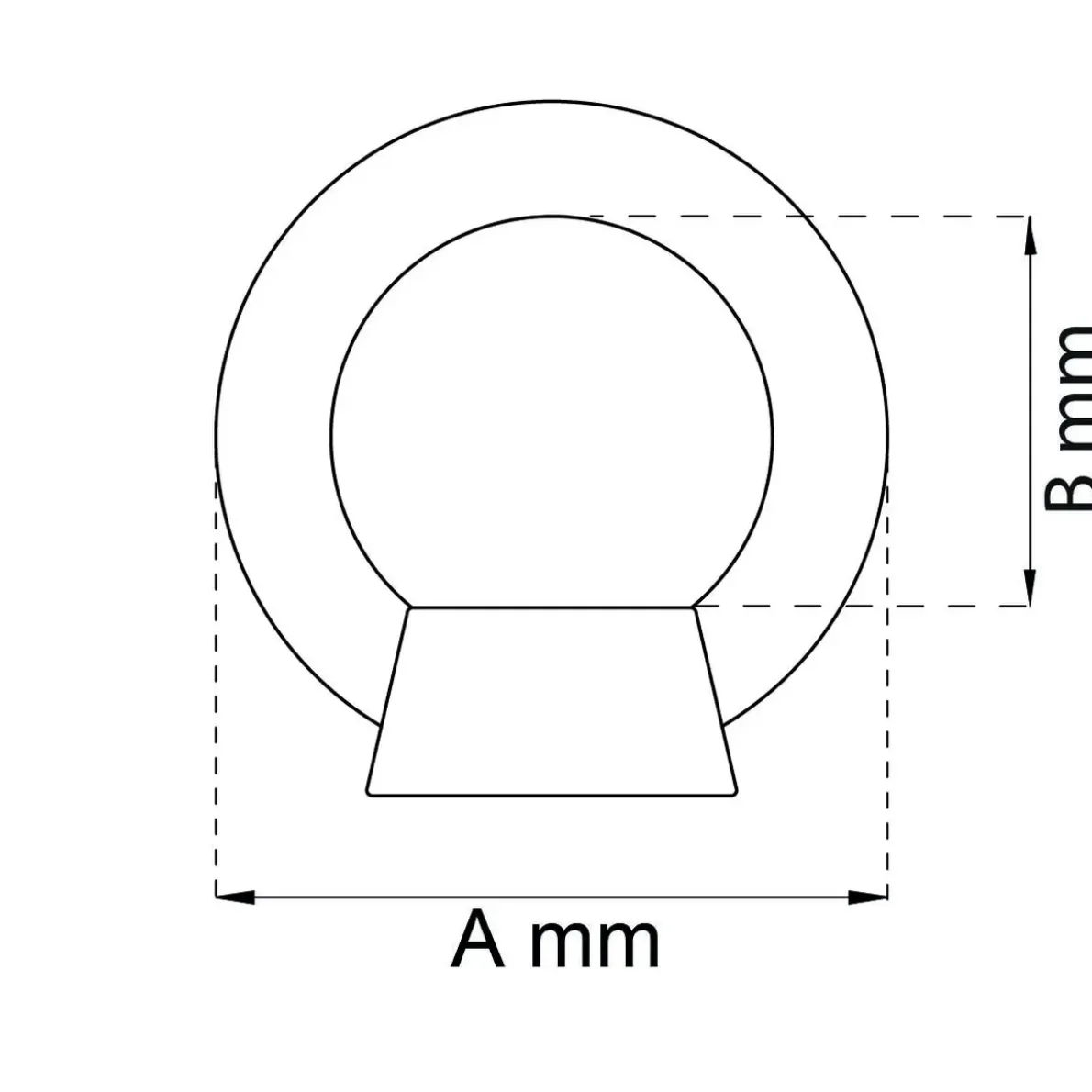 RINGMUTTER 582 VFZ M6 D31MM 2ST
