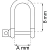 SCHACKEL 508D EFZ M8 32MM 2ST