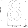 SIFFRA HOME 8 RF 210MM