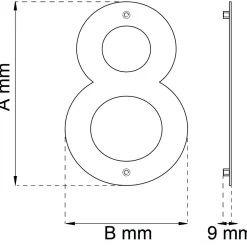 SIFFRA HOME 8 RF 210MM