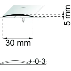 SKARVLIST A03 RF 100CM 30MM