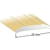 SKARVLIST NR4 GULD 25MM 200CM