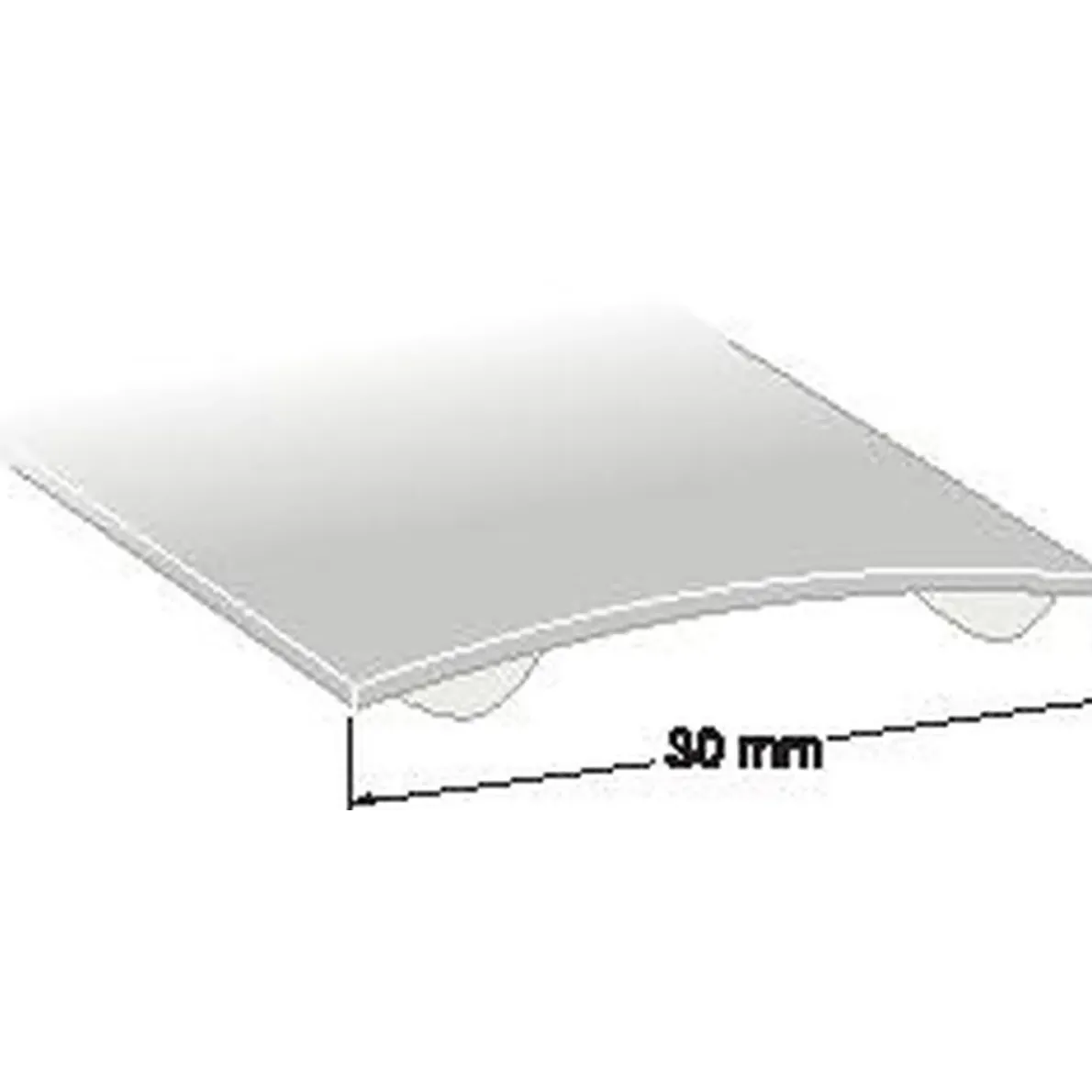 SKARVLIST NR141 ROSTFRI 30MM 200CM