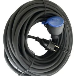 SKARVSLADD GUMMI IP44 5M SVART 3G1.5 H05RR-F