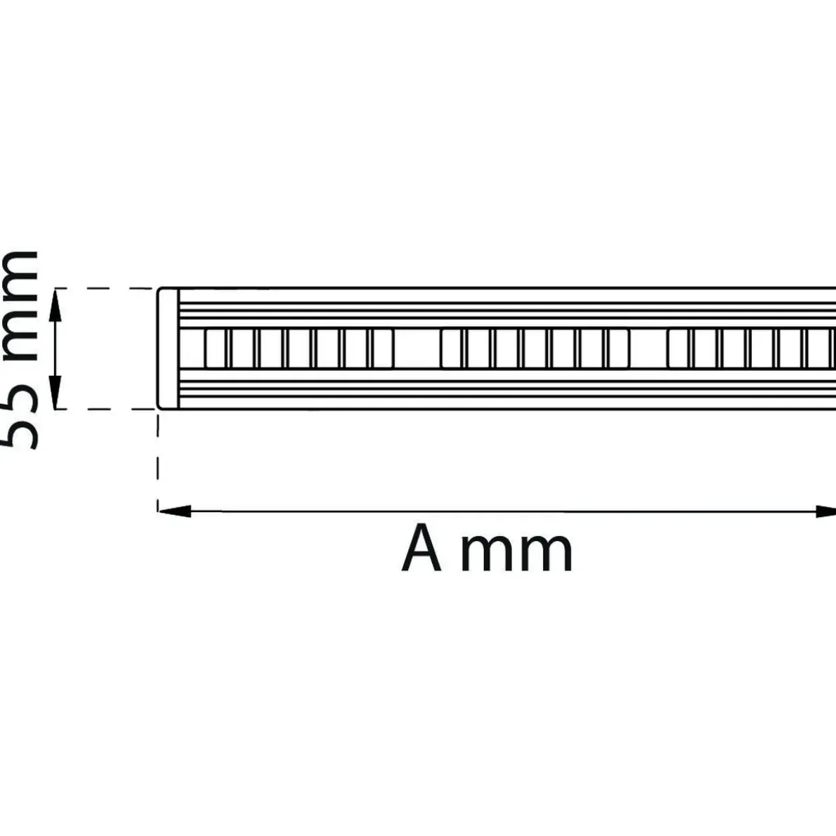SKENA MED REDSKAPSHÅLLARE 50CM