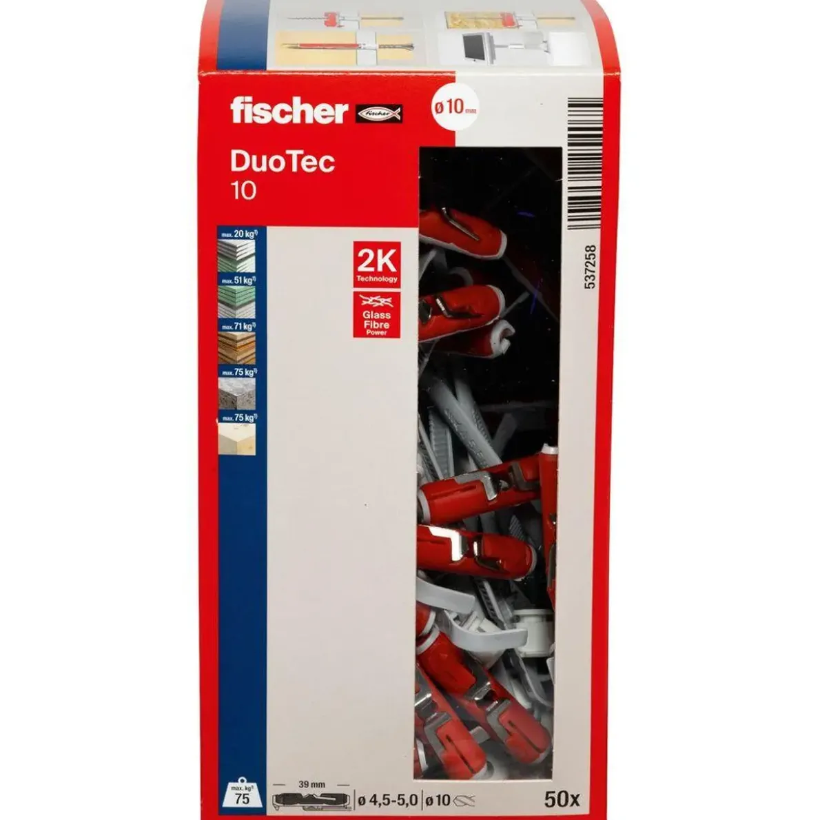 SKIVINFÄSTNING DUOTEC 10