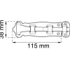 SKJUTREGEL SMIDE 115MM