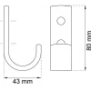 SKOLKROK 1021 SVART 80MM