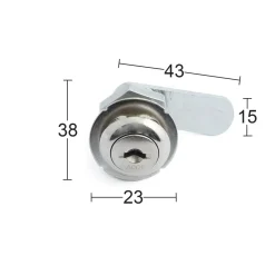 SKÅPSLÅS 1131/1031 VÄ/HÖ
